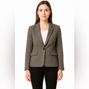 TALBOTS Tweed Italian Wool Blazer